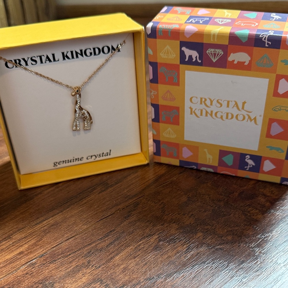 Gold Giraffe Necklace